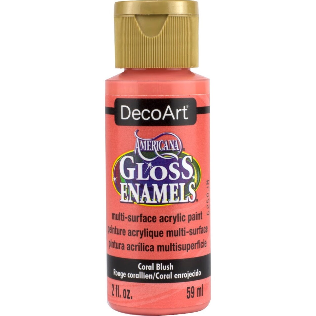 DecoArt Americana Gloss Enamels Acrylic Paint 2 oz – Durable Gloss Finish for Wood, Glass & Ceramics